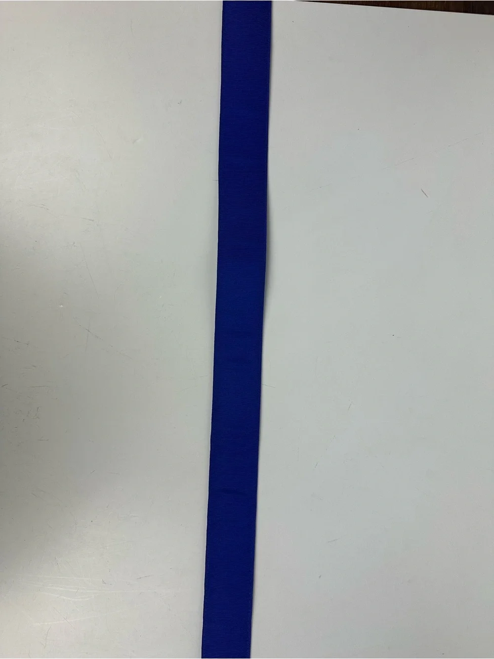 Polo by Ralph Lauren Royal Blue D-Ring Belt with Yellow Logo